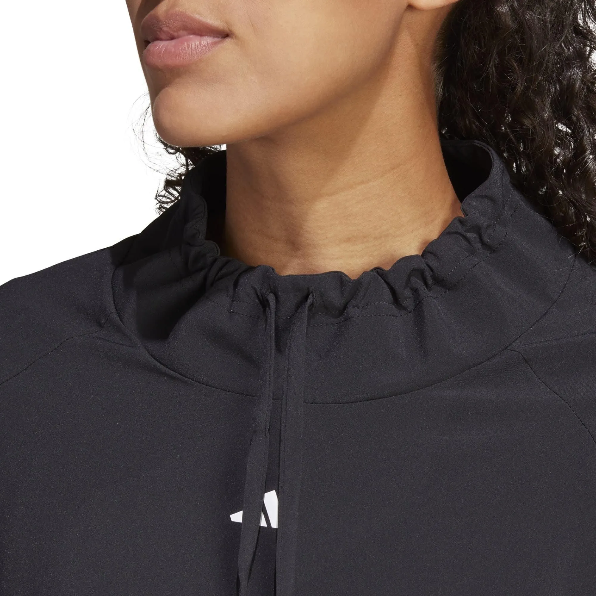 Athletic Wear Neutral Color adidas Train Icon Full Cover Womens Training Long Sleeve Top - Black