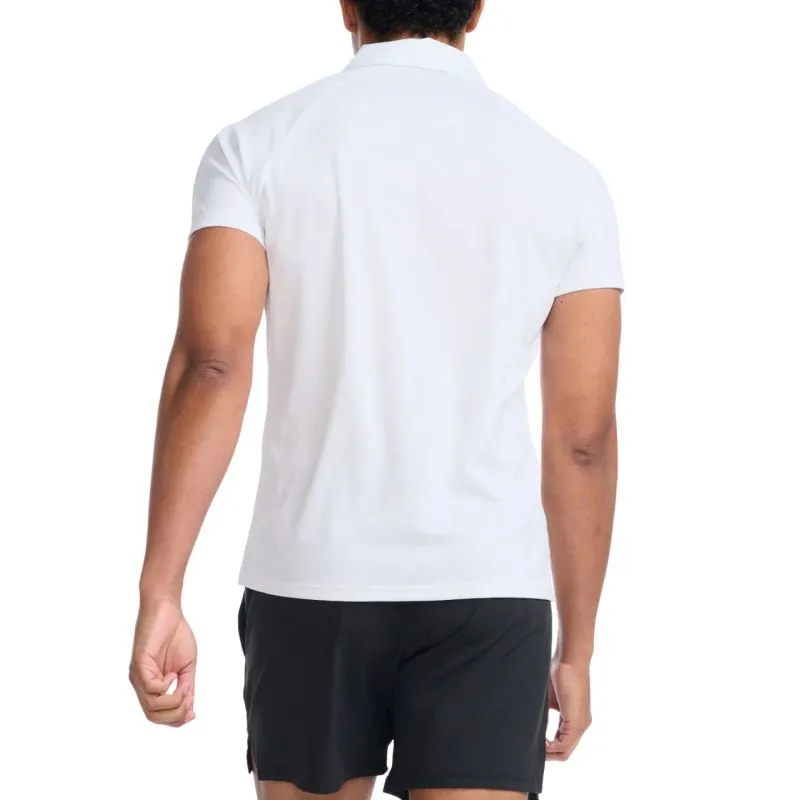 2XU Mens Aspire Polo Subtle Embroidery Minimal Style Trend
