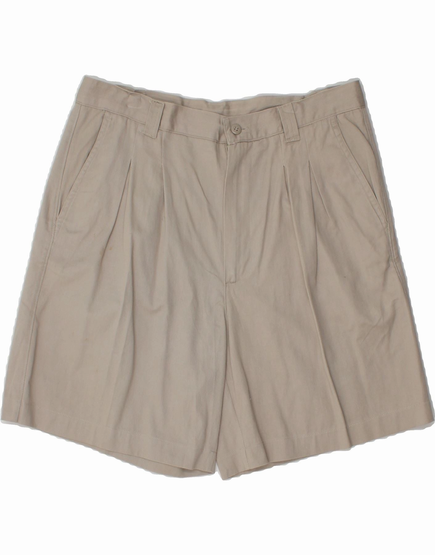 Soft Comfort Compression Fit ORSO POETA  Mens Pegged Chino Shorts IT 52 XL W32  Grey Cotton