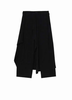 CREPE DE CHINE BOUND SKIRT PANTS Wardrobe Essential