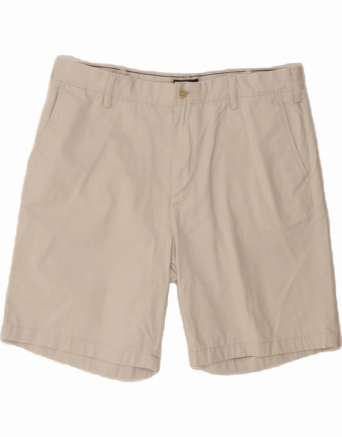 NAUTICA Mens Chino Shorts W38 XL Beige Cotton Travel Style