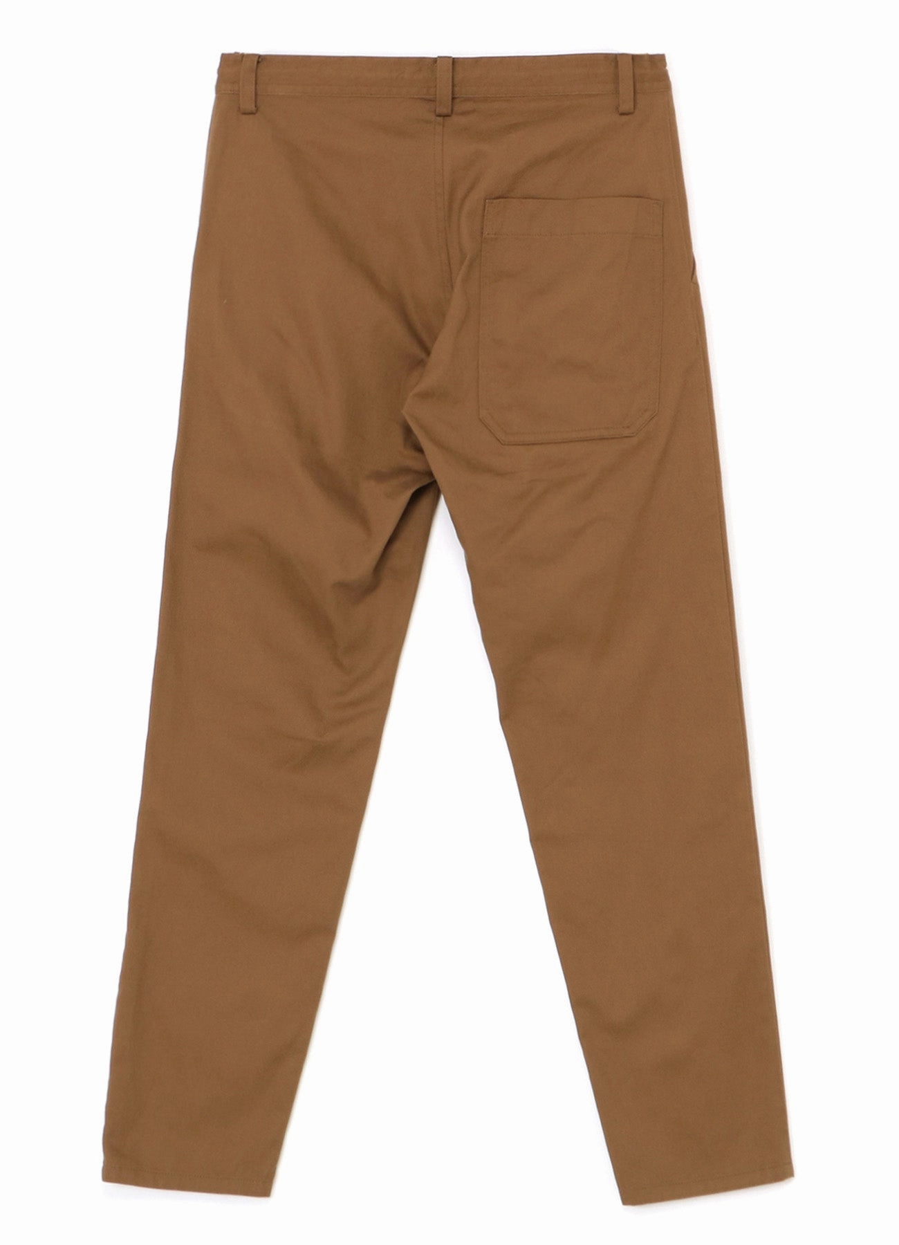 [Y's BORN PRODUCT] COTTON TWILL SLIM FIT DRAWSTRING PANTS Bold Waistband