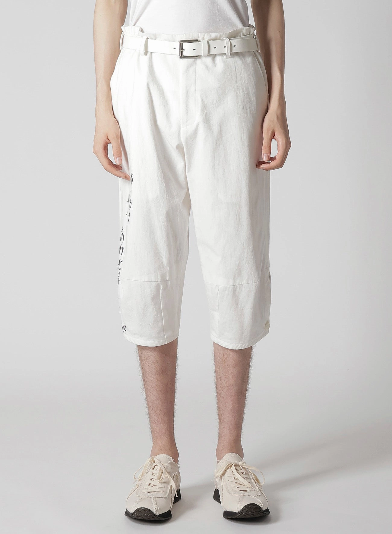 C/L PRINTED DARTS DETAIL PANTS Quick Flex