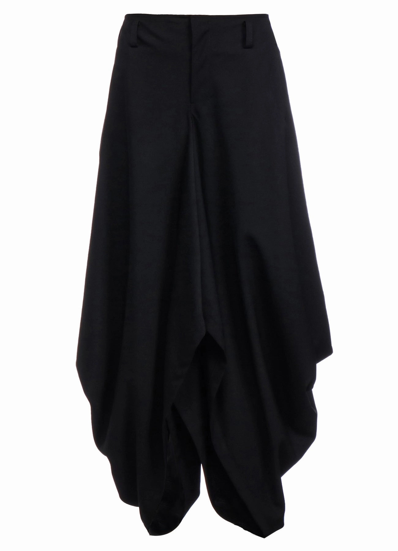 WOOL GABARDINE BOX PANTS Sweat Wicking Liner