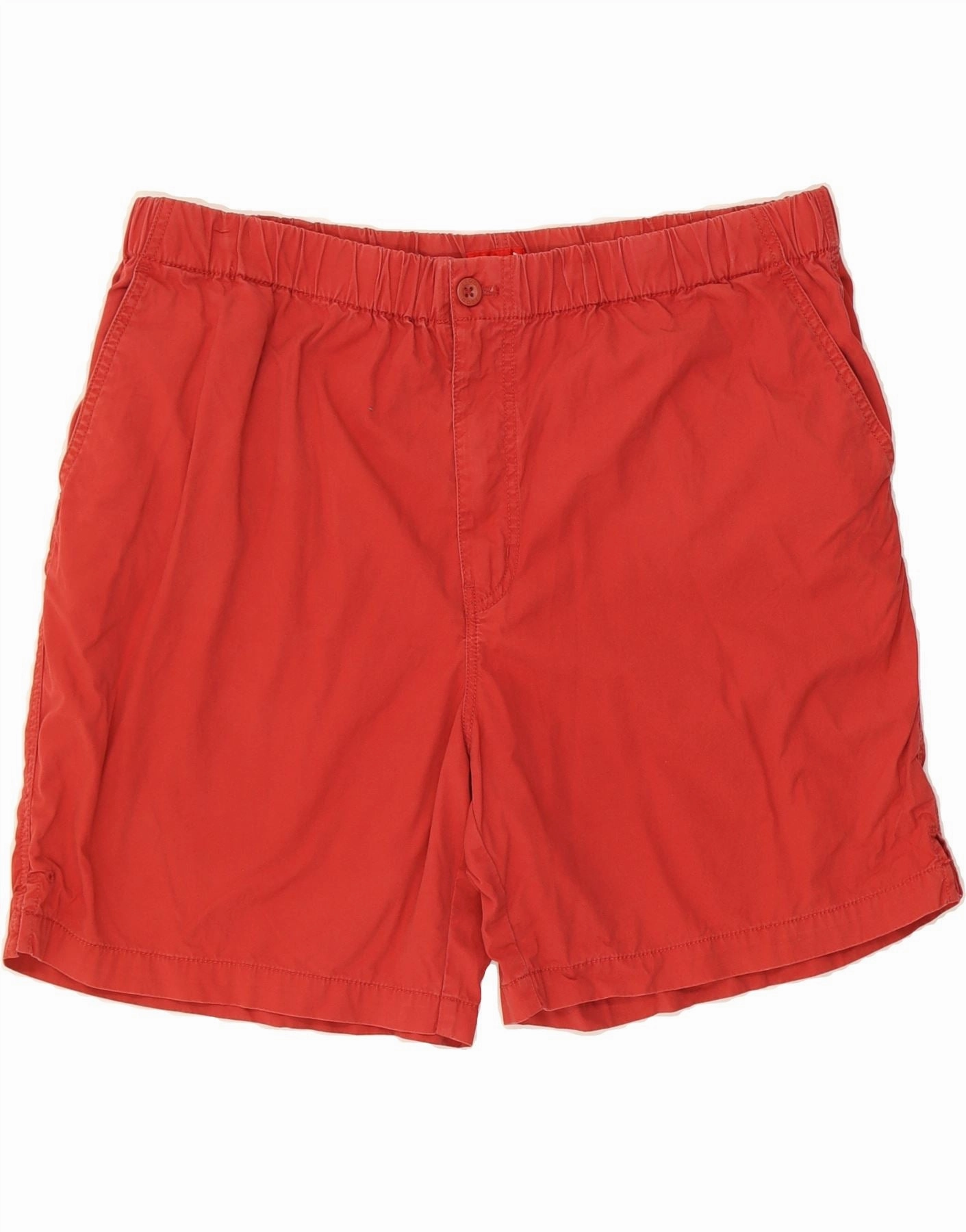 IZOD Mens Chino Shorts XL W38  Red Cotton Chill Vibes teenagers