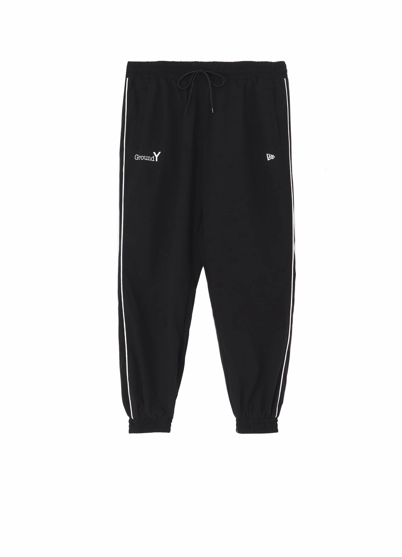 Ground Y??NEWERA?  POLYESTER TRACK PANTS Wide fit Flexible shape