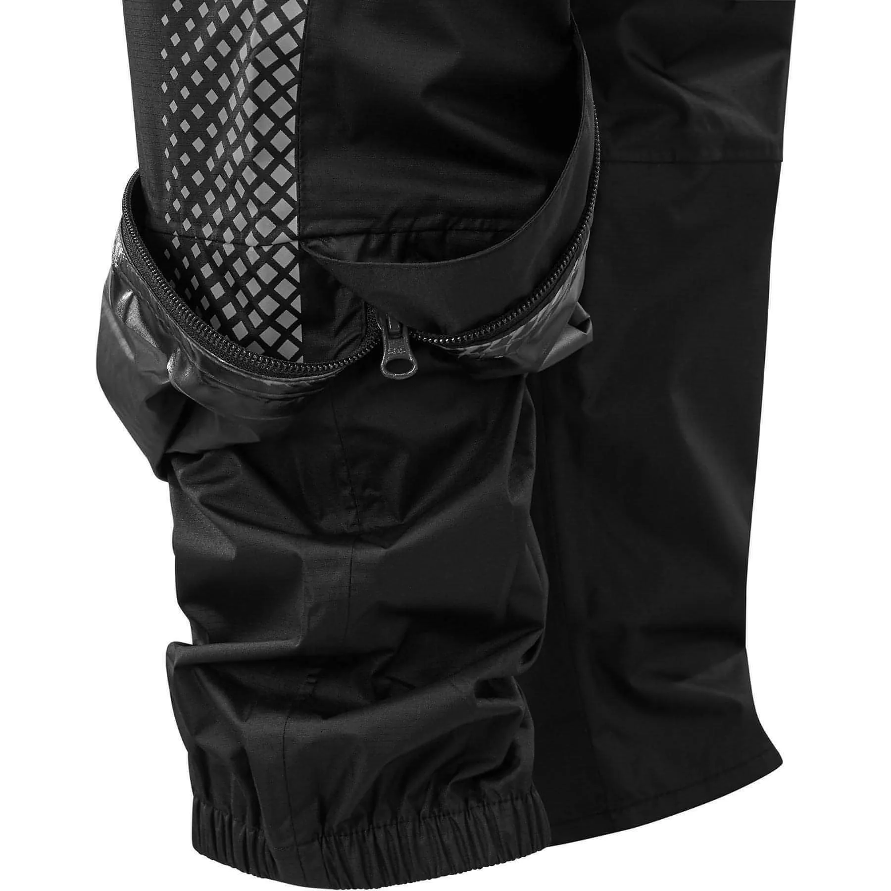 StainResistantFinish On The Go Altura Nightvision Waterproof Mens Cycling Over Trousers - Black