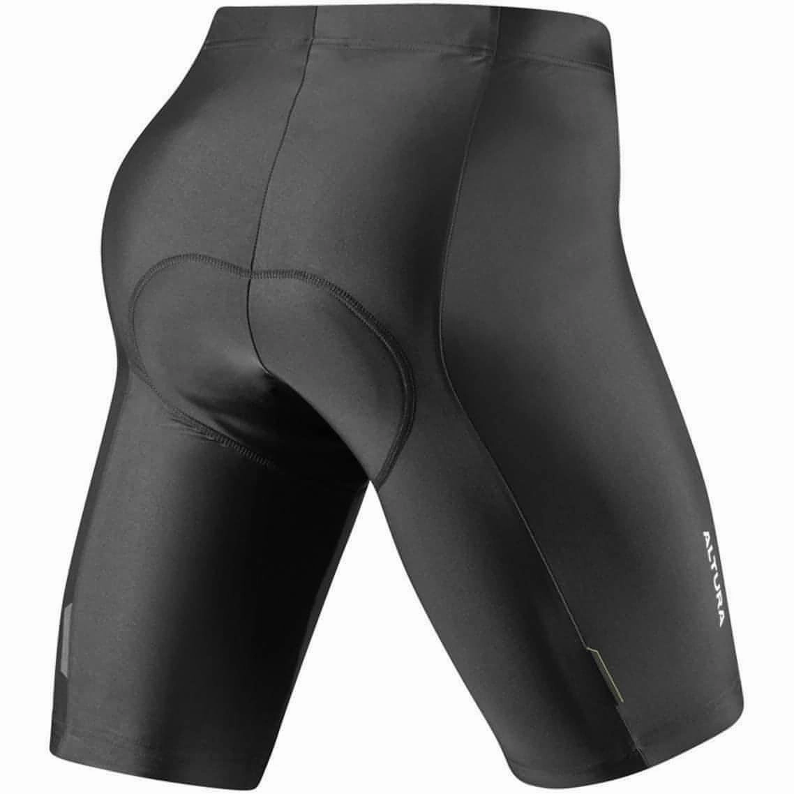 Altura Airstream Waist Mens Cycling Shorts - Black FasteningLoops