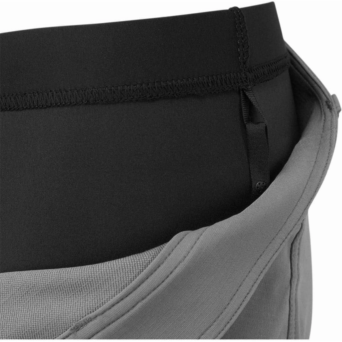fade resistant color Adjustable Waist Altura All Roads Repel Womens Baggy Cycling Shorts - Grey