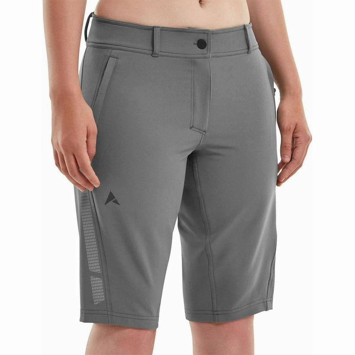Altura All Roads Repel Womens Baggy Cycling Shorts - Grey Heels