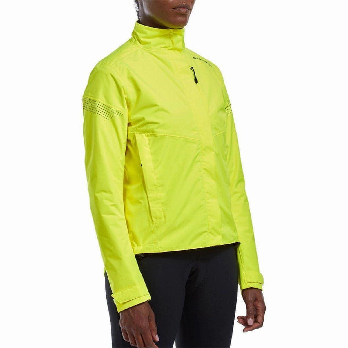 Altura Nevis Nightvision Waterproof Womens Cycling Jacket - Yellow Propagate Insulated Wear