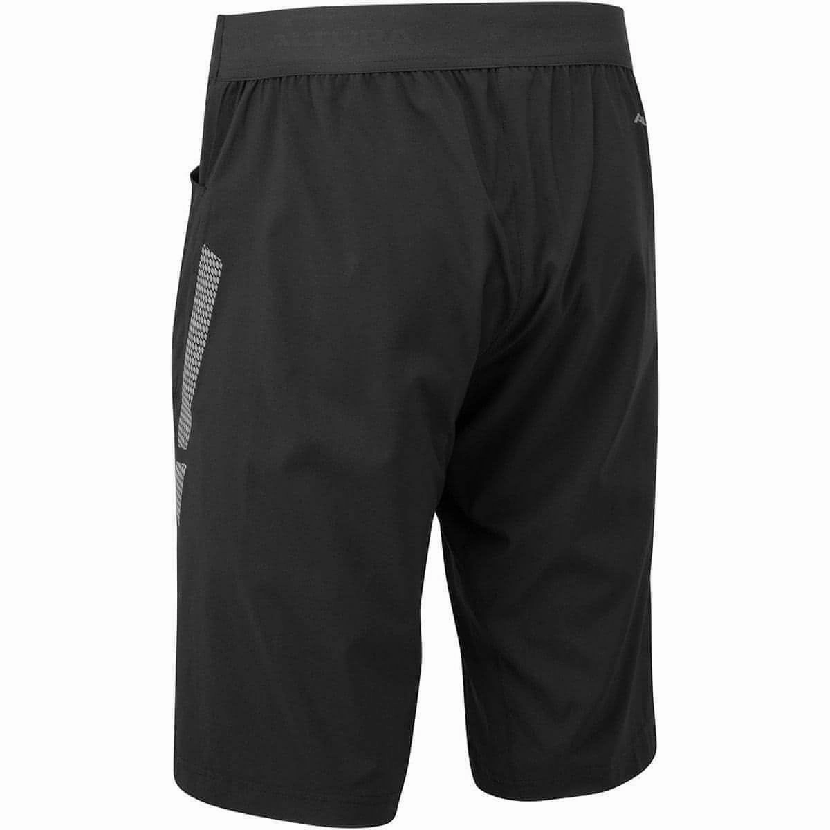 Altura Nightvision Lightweight Mens Baggy Cycling Shorts - Black Hypoallergenic Lining