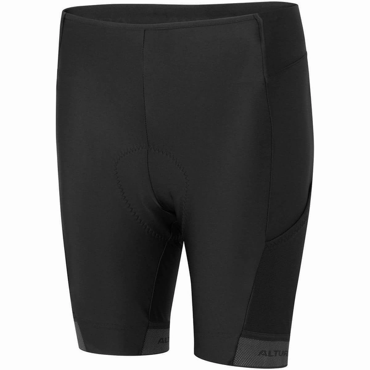Altura Progel Plus Cargo Womens Cycling Shorts - Black Non Irritating Tagless