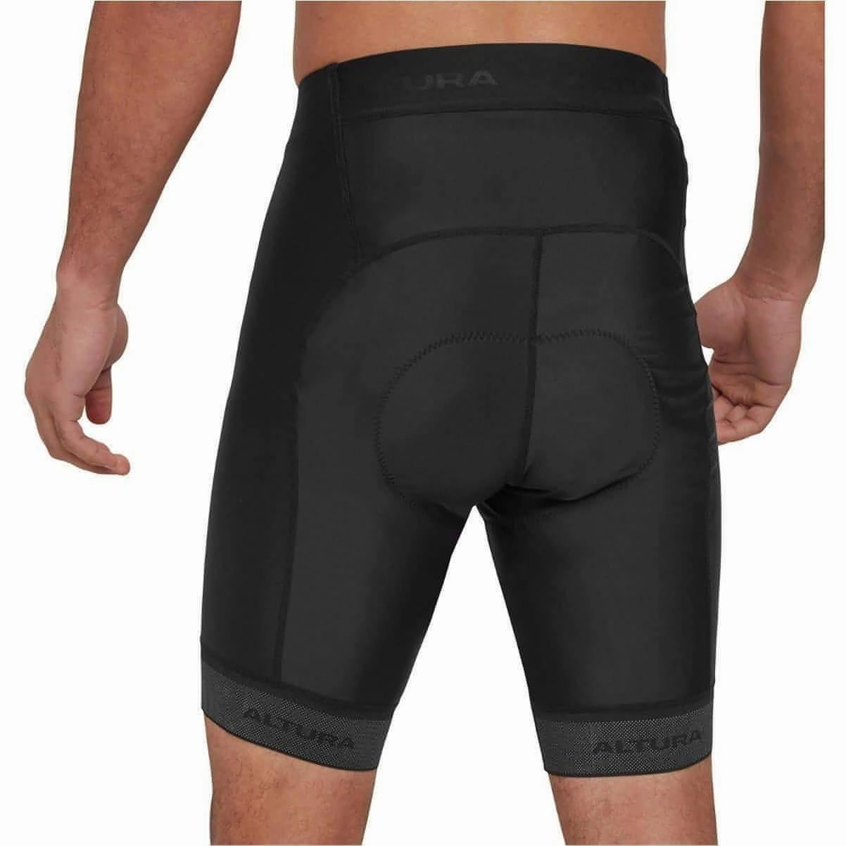 Altura ProGel Plus Waist Mens Cycling Shorts - Black Outdoor Style