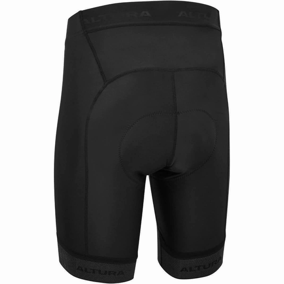 Flex Fit Design Active Mode Altura ProGel Plus Waist Mens Cycling Shorts - Black
