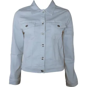 Amara Reya AR Feather Womens Denim Jacket - Blue Insulated Wear Heat Reflective Tech