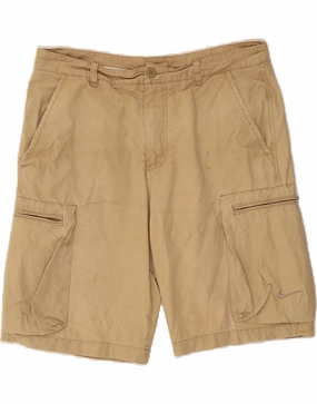 Warm Day Outfit Anorak NIKE Mens Cargo Shorts W34 Large  Beige Cotton