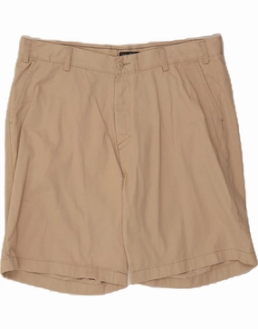 Functional Comfort NAUTICA Mens Chino Shorts W42 2XL  Beige Cotton