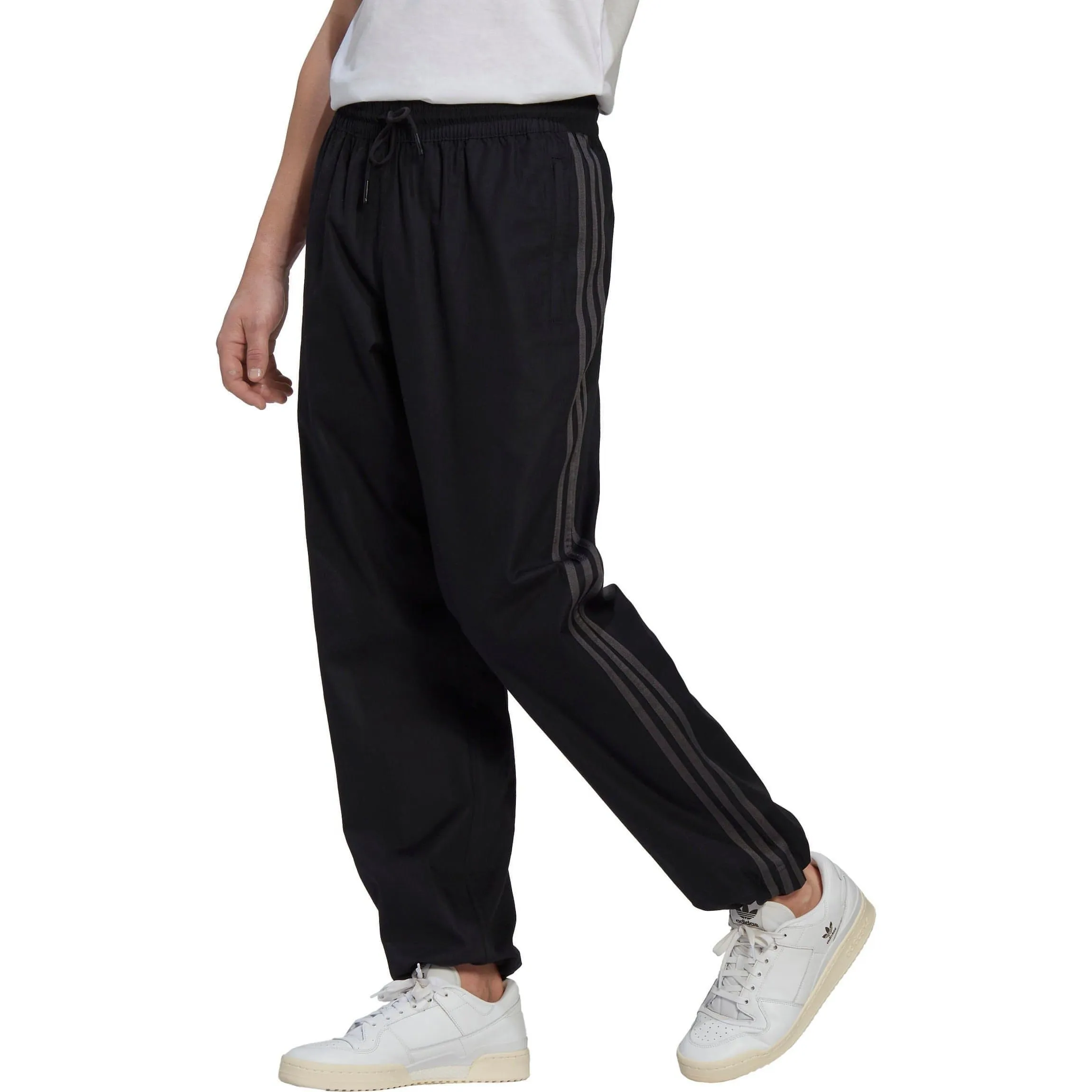 adidas Originals Workpant Mens Track Pants - Black Anti Pilling Fabric Layered Panel Design