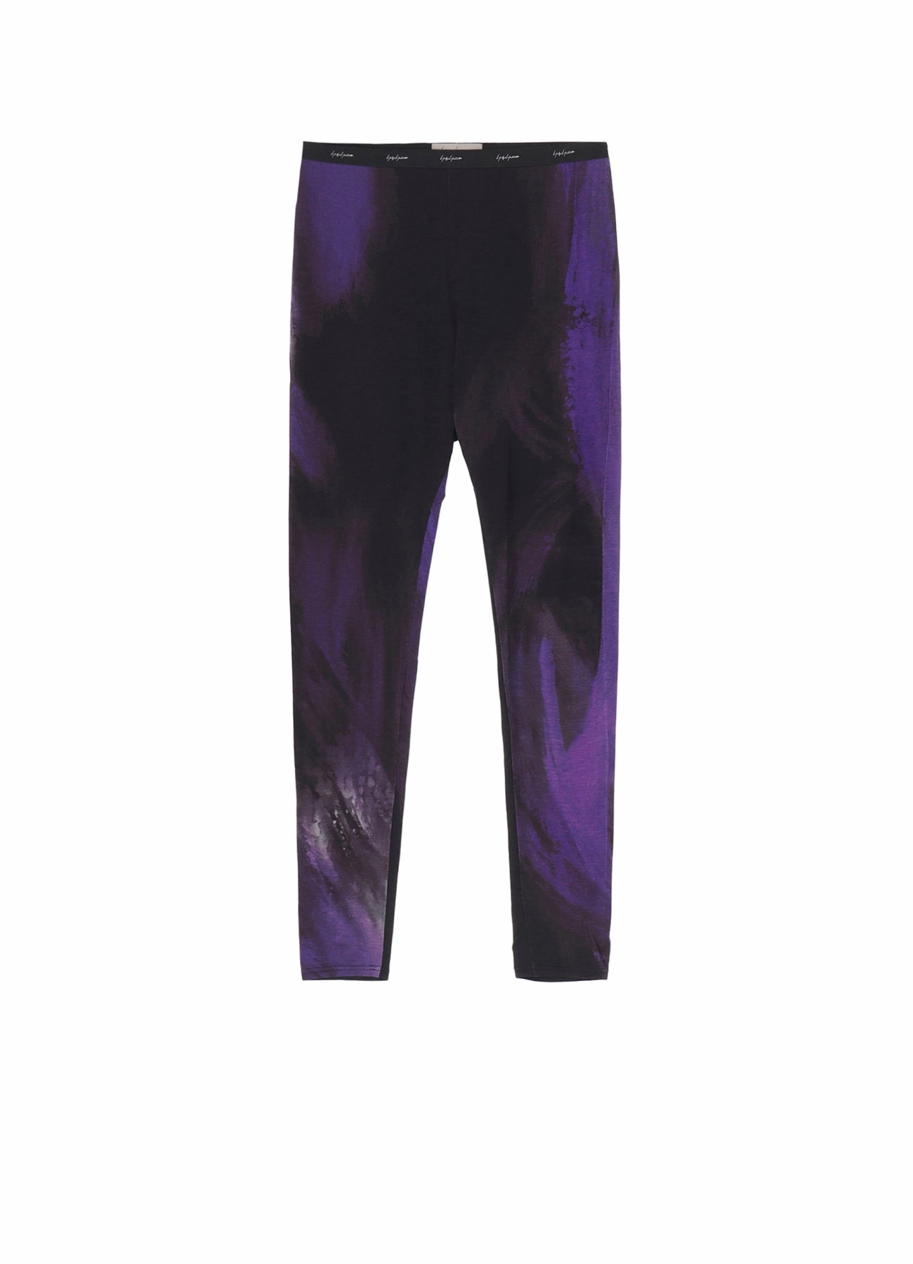 PURPLE D PATTERN BASIC LEGGINGS Outdoor Style Light support