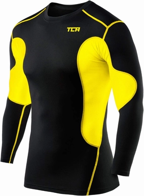 Performance factor TCA SuperThermal Junior Long Sleeve Compression Top - Black