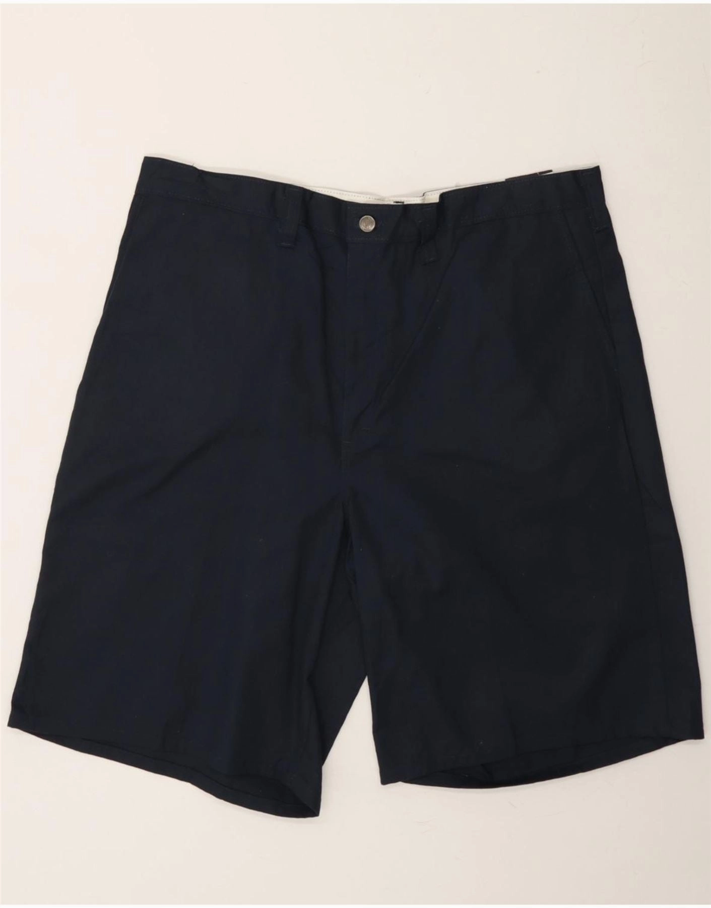 DICKIES Mens Chino Shorts W40 XL  Navy Blue Polyester Zero Bulk Packaging