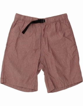 Slim Fit Design Cool Touch Fit EDDIE BAUER Mens Casual Shorts Large W34 Maroon Cotton
