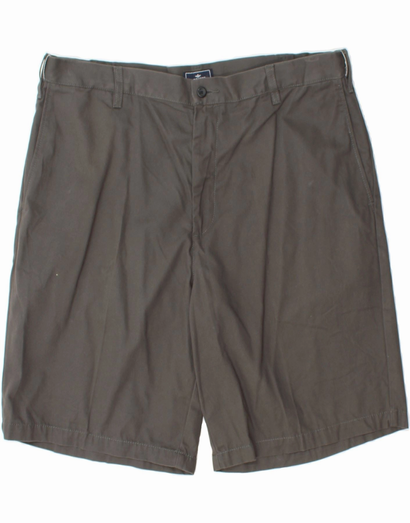 DOCKERS Mens Chino Shorts W38 XL Grey Cotton comfortable attire Crisp Look
