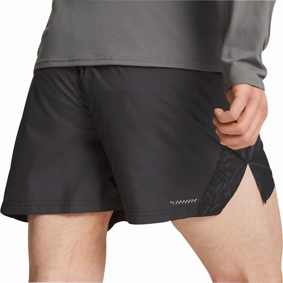 Puma Run 5 Inch Mens Running Shorts - Black Zero Bulk Packaging