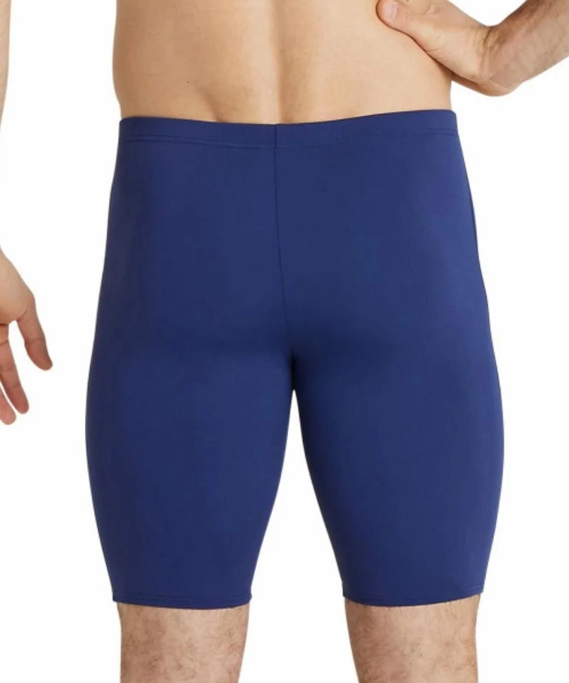 Flexible Boning Design Oceanfront Living Arena Team Mens Jammer Swim Shorts - Blue