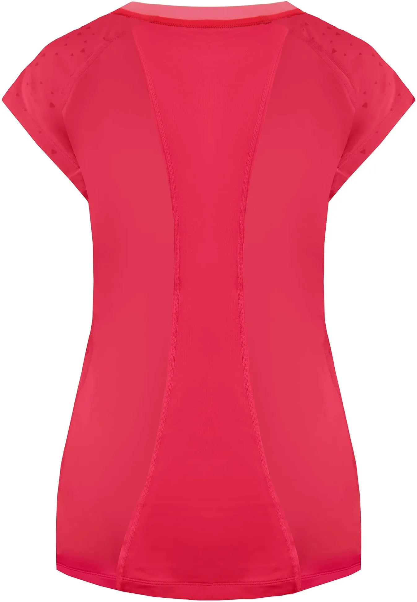 Asics Lite-Show Short Sleeve Womens Running Top - Pink FadeResistantPrint Soft and Stylish