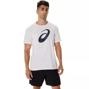 ASICS Mens Spiral Logo Graphic Tee Trendy All-Day Sporty Style
