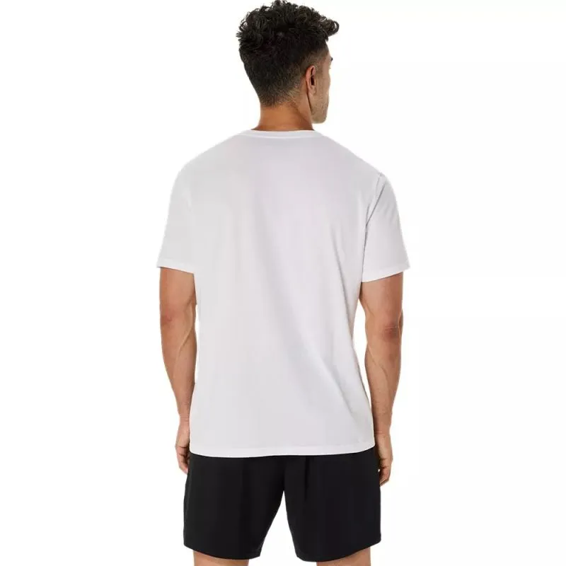 ASICS Mens Spiral Logo Graphic Tee Ultra Soft Finish