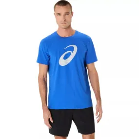 ASICS Mens Spiral Logo Graphic Tee Casual Essential Wear Perfectly Fit
