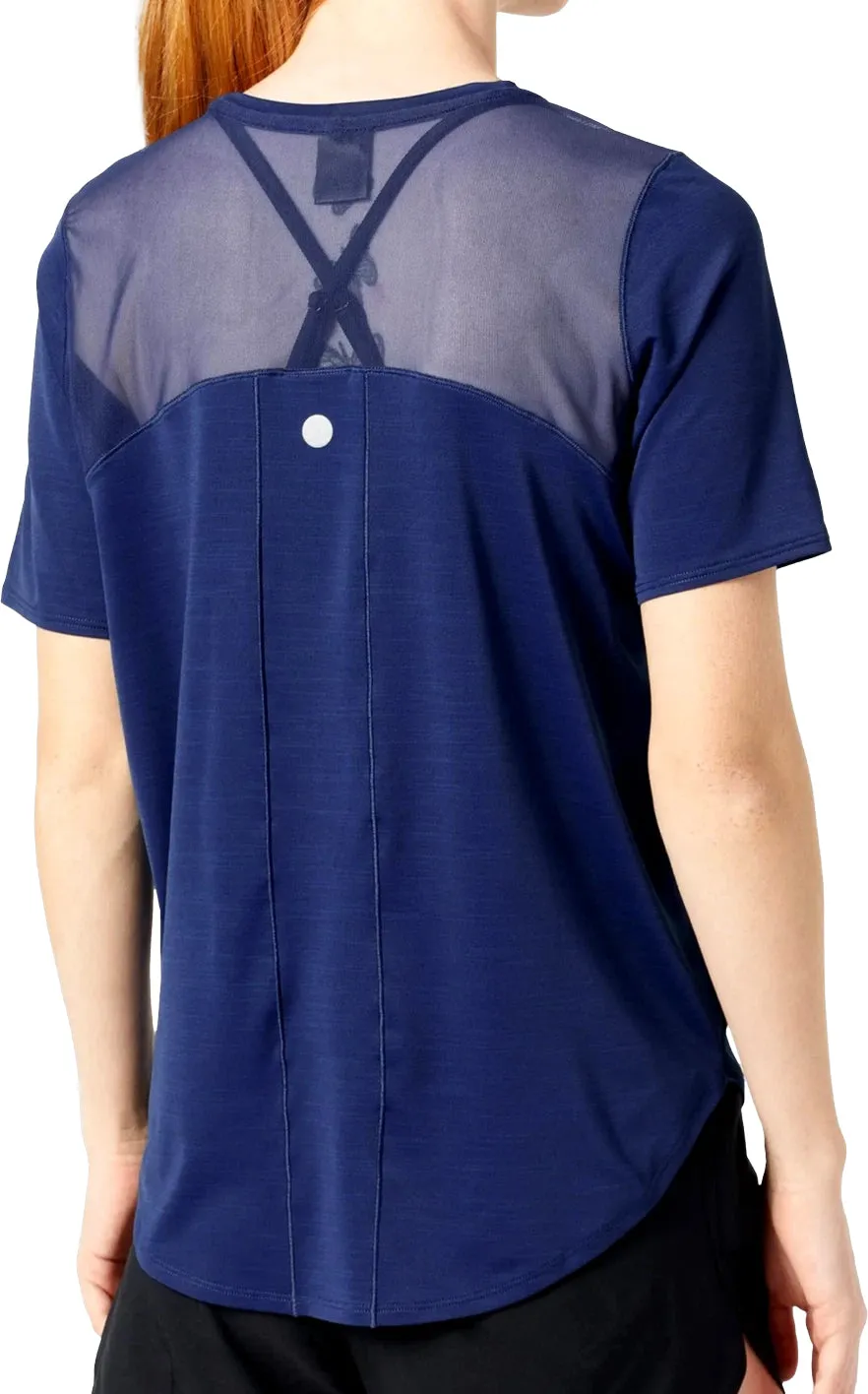 Asics Road Short Sleeve Womens Running Top - Blue EcoConscious Processing