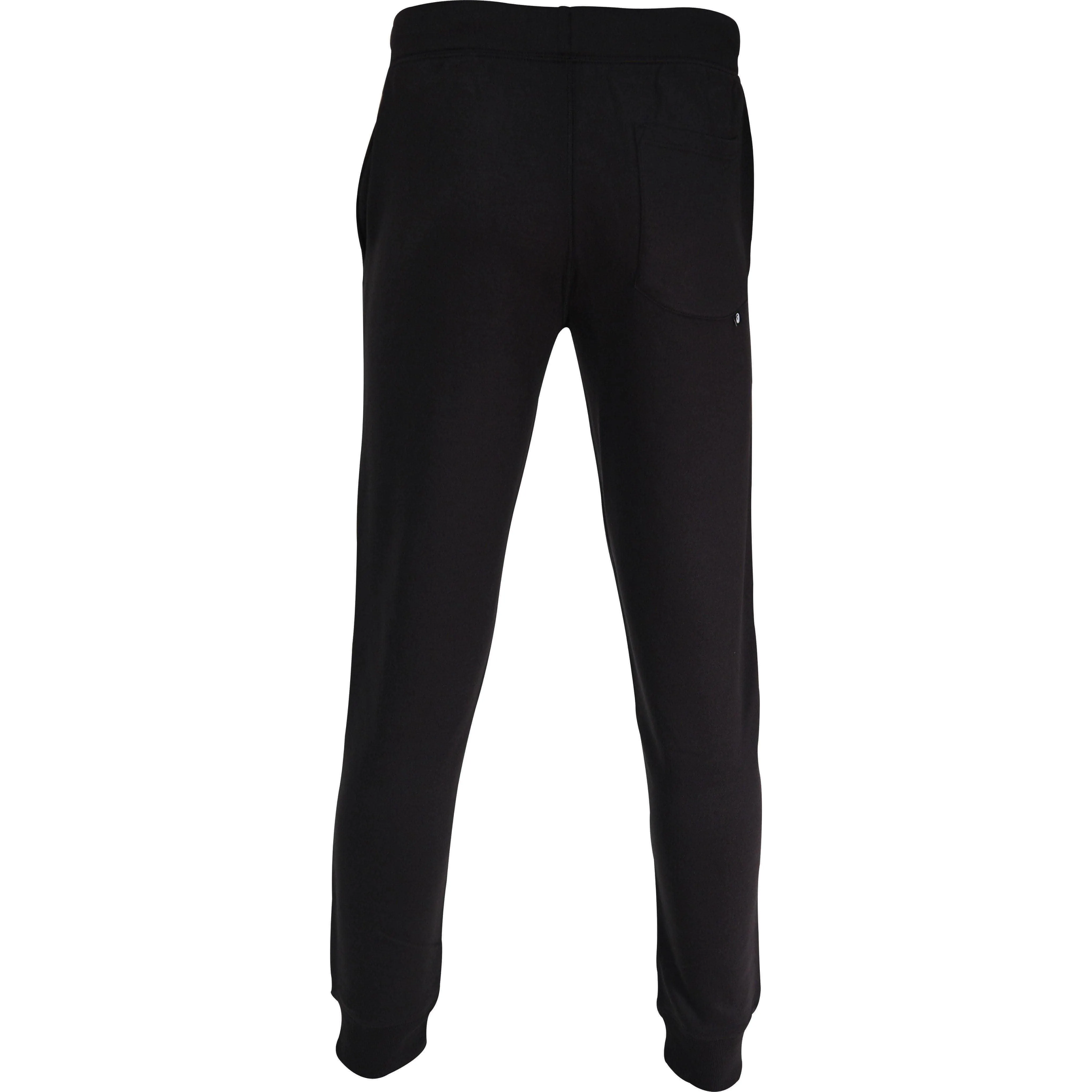 Athletic Fit FadeResistantTreatment Asics Tech Mens Joggers - Black