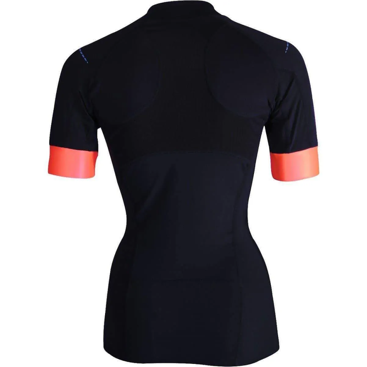 Asics Top Impact Half Zip Short Sleeve Womens Running Top - Black Ethically Sourced Materials Comfy Look Wear
