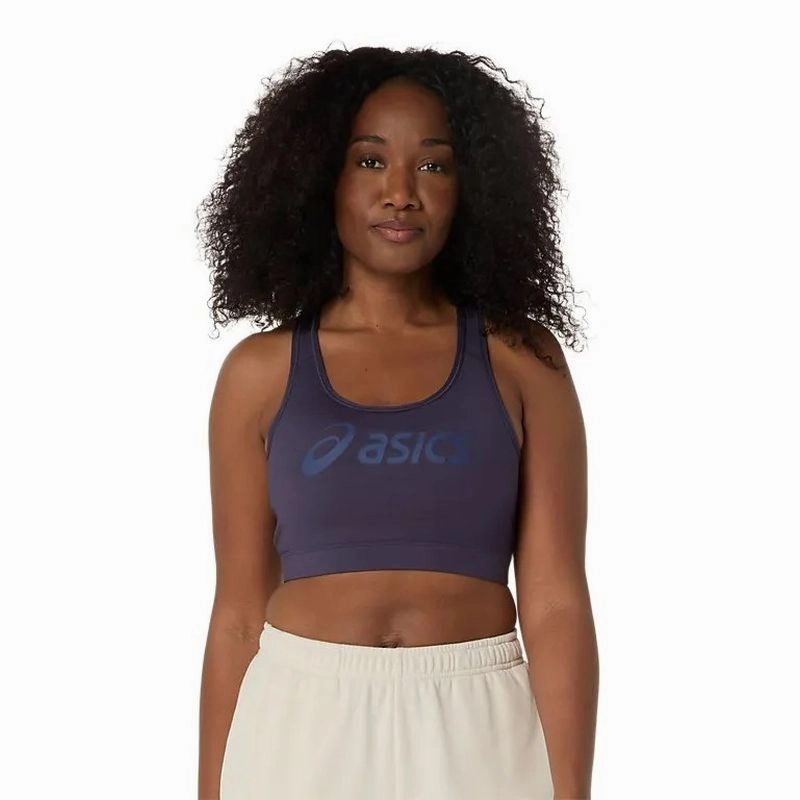 Half-sleeved Neutral athletic apparel ASICS Essentials Logo Padded Bra
