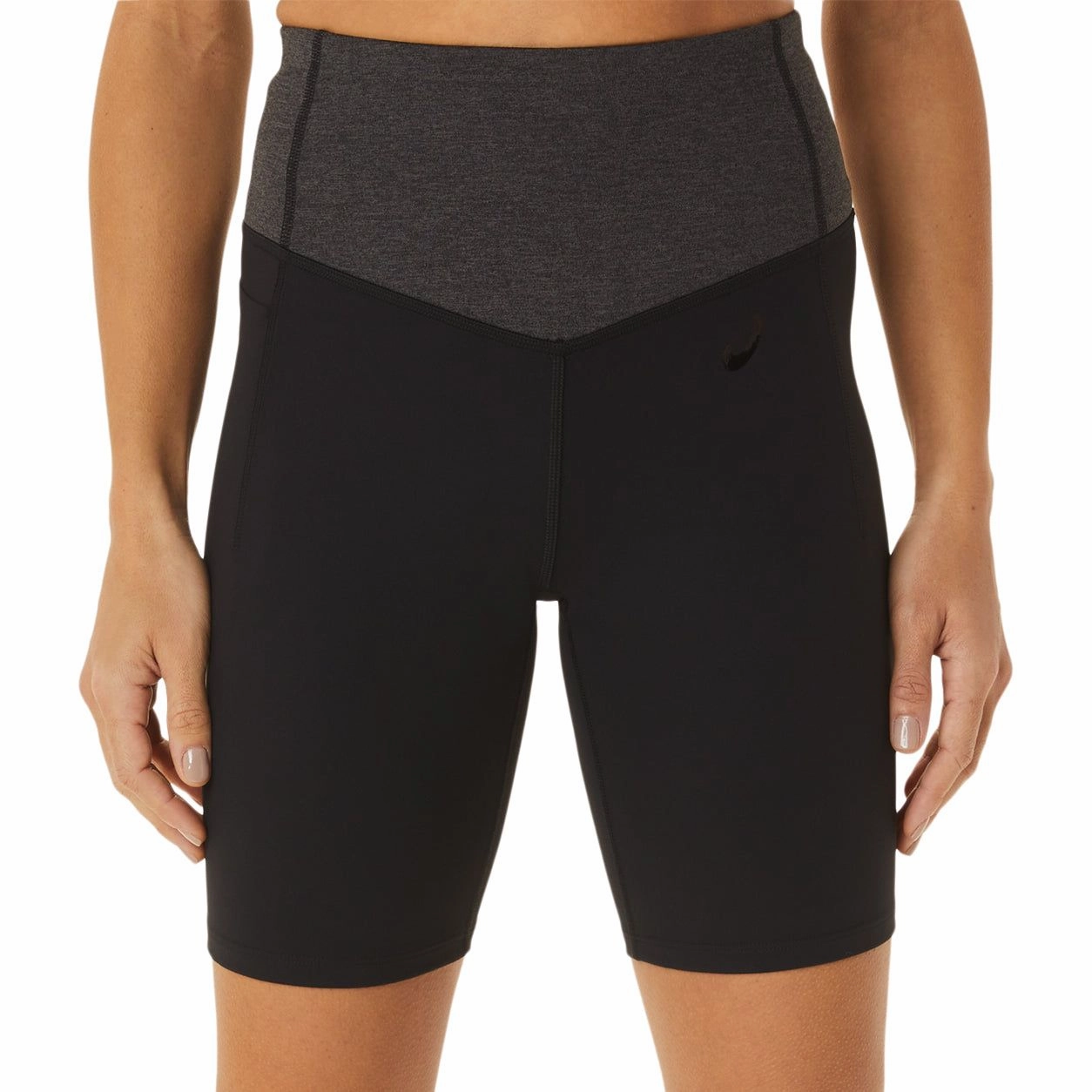 Asics Flexform Colour Block Womens Running Bike Short Tights - Black Sport Flex Design Machine washable