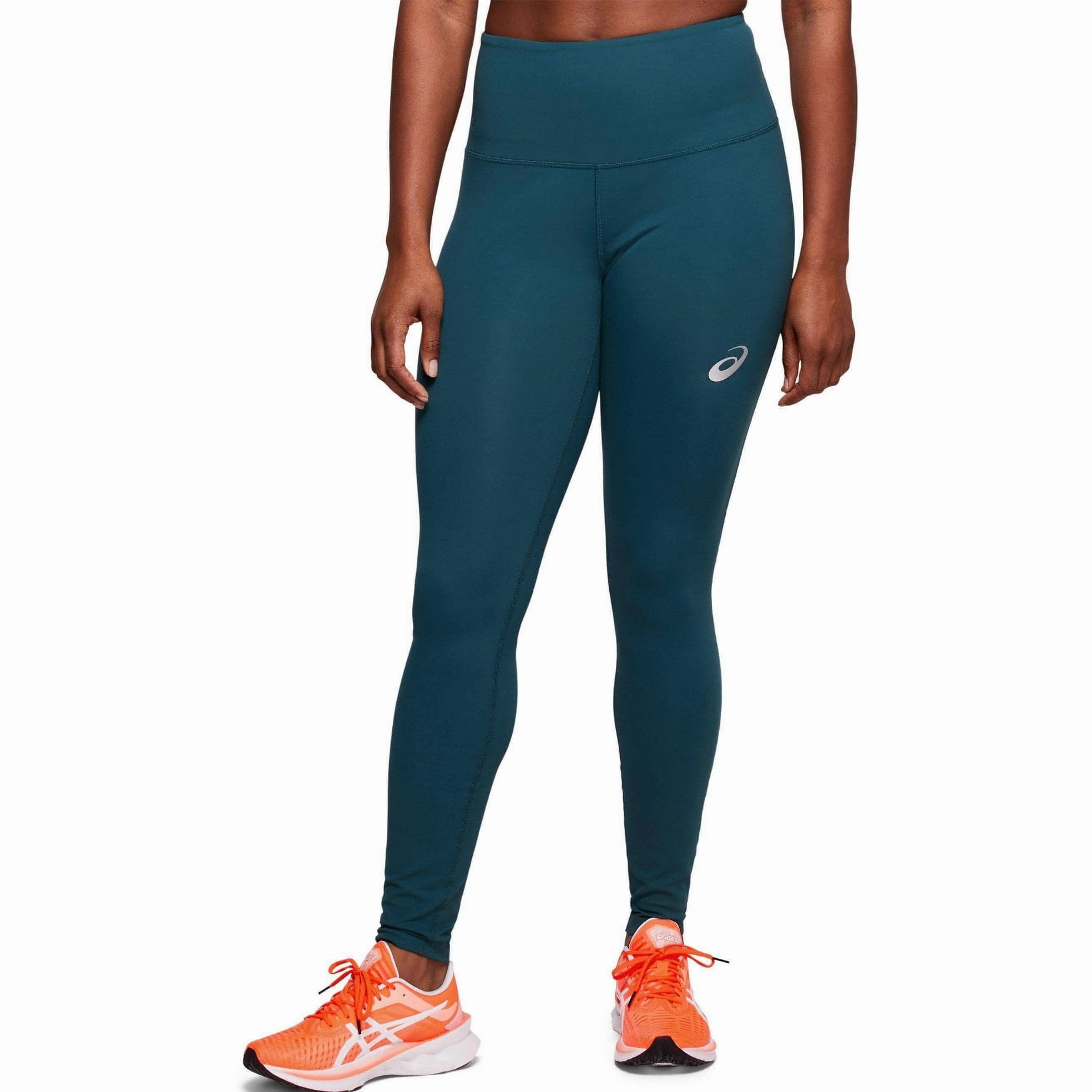 Daily Routine Outdoor Lover Flex Fit Asics High Waist 2 Womens Long Running Tights - Blue