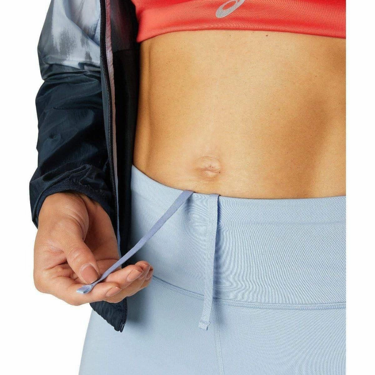 Eco Friendly Dye Process Asics Kasane Sprinter Womens Short Running Tights - Blue