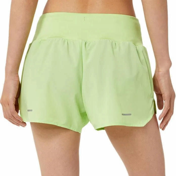 Athletic Wear Sneakers Asics Road 3.5 Inch Womens Running Shorts - Green