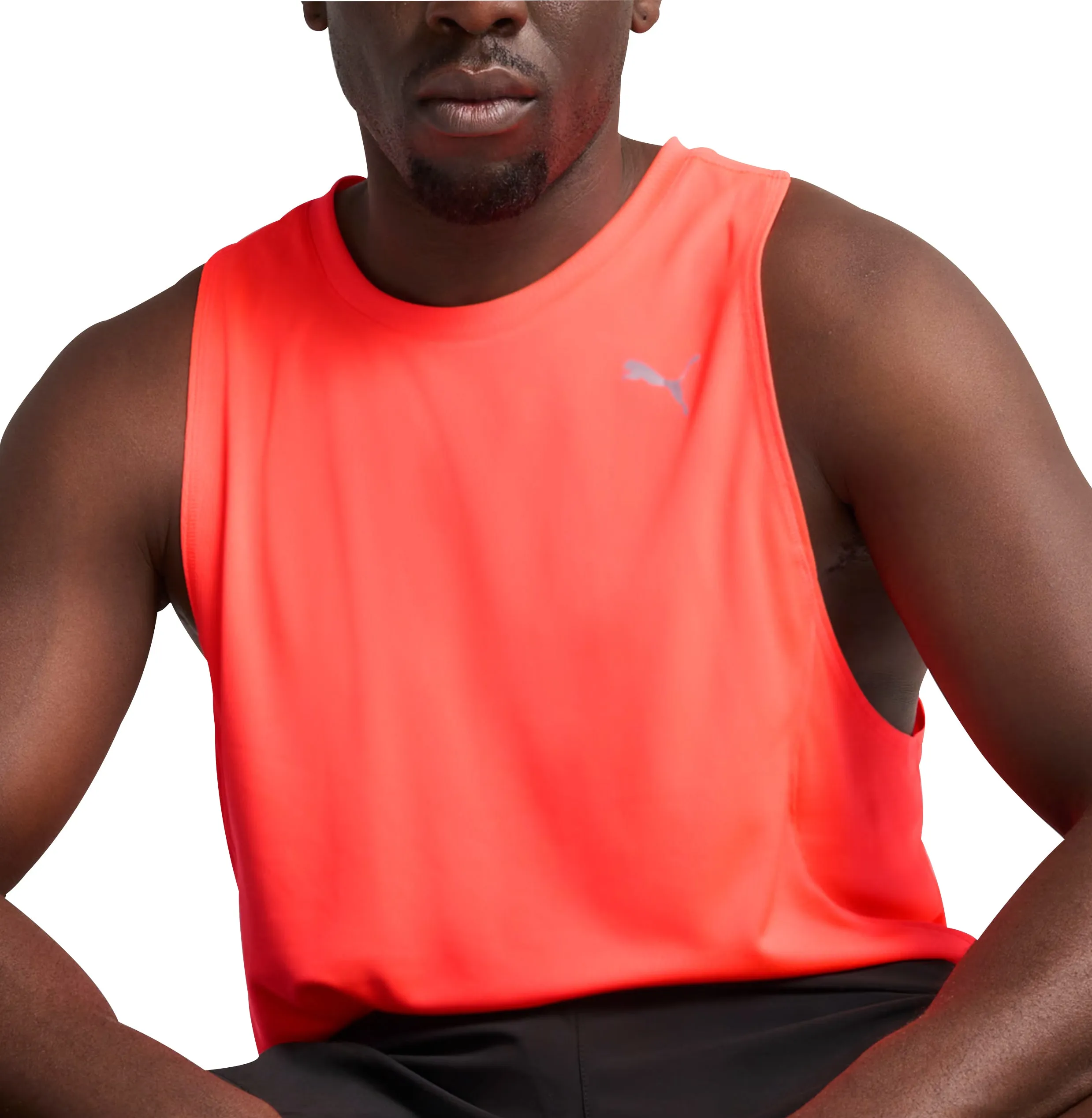 Cool Style Puma Velocity Mens Running Vest - Red