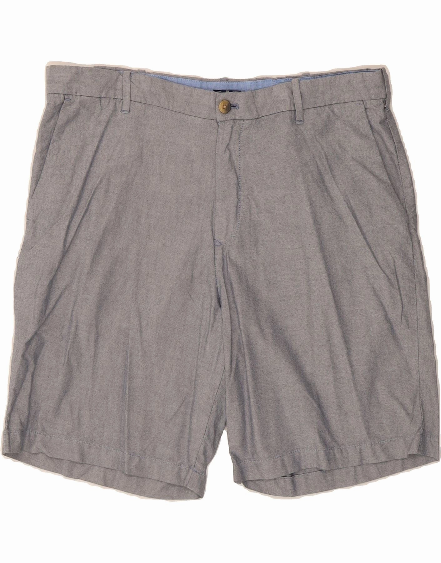 IZOD Mens Chino Shorts W40 XL Grey Cotton barbecue outfit