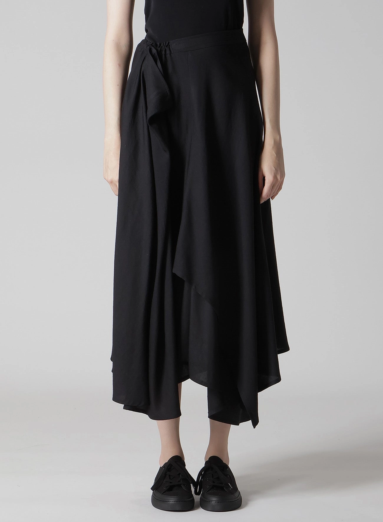 FourWayStretch S/W TWILL R GATHERED SKIRT