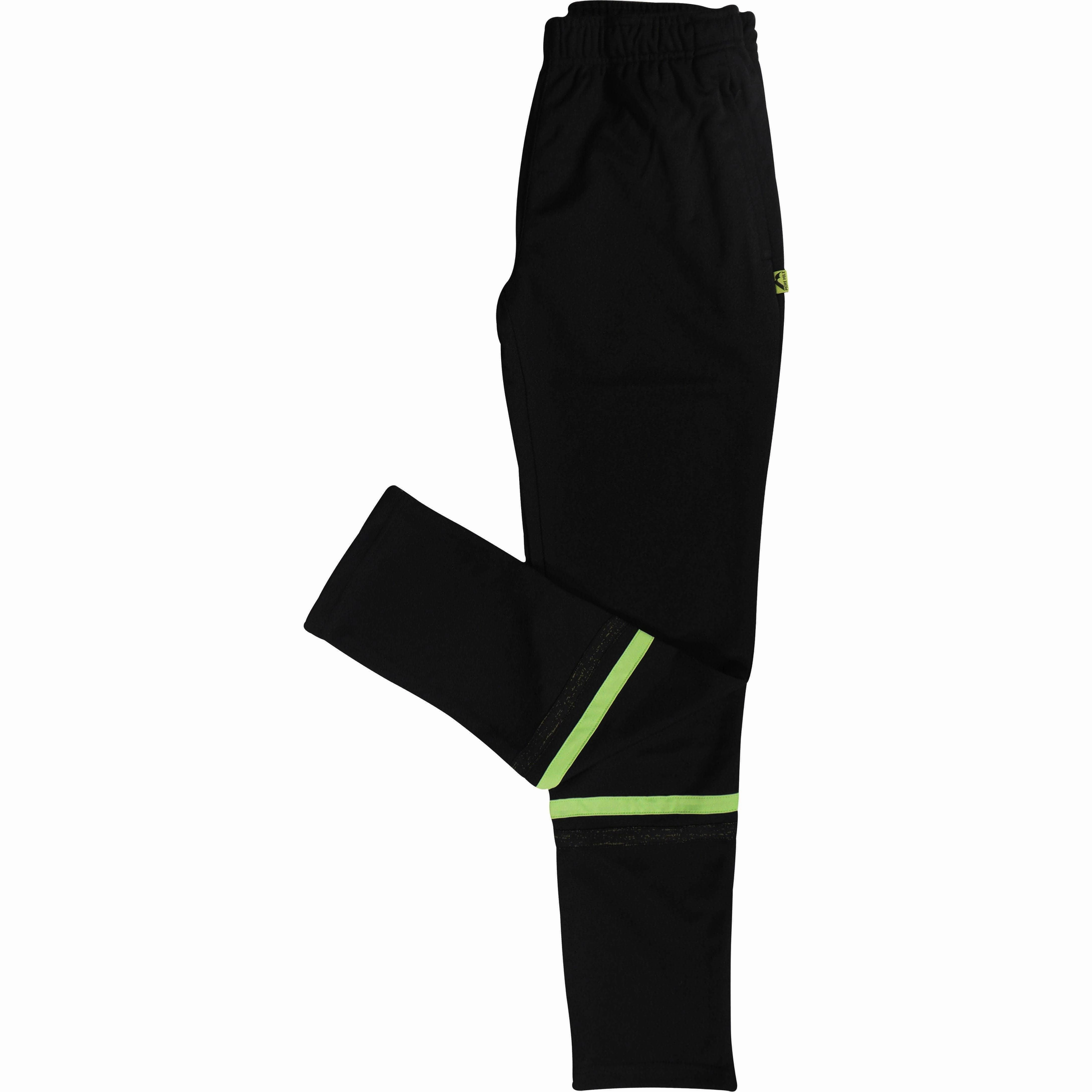 Comfortable Activity Fit For Movement More Mile Slim Fit Boys Training Pants - Black