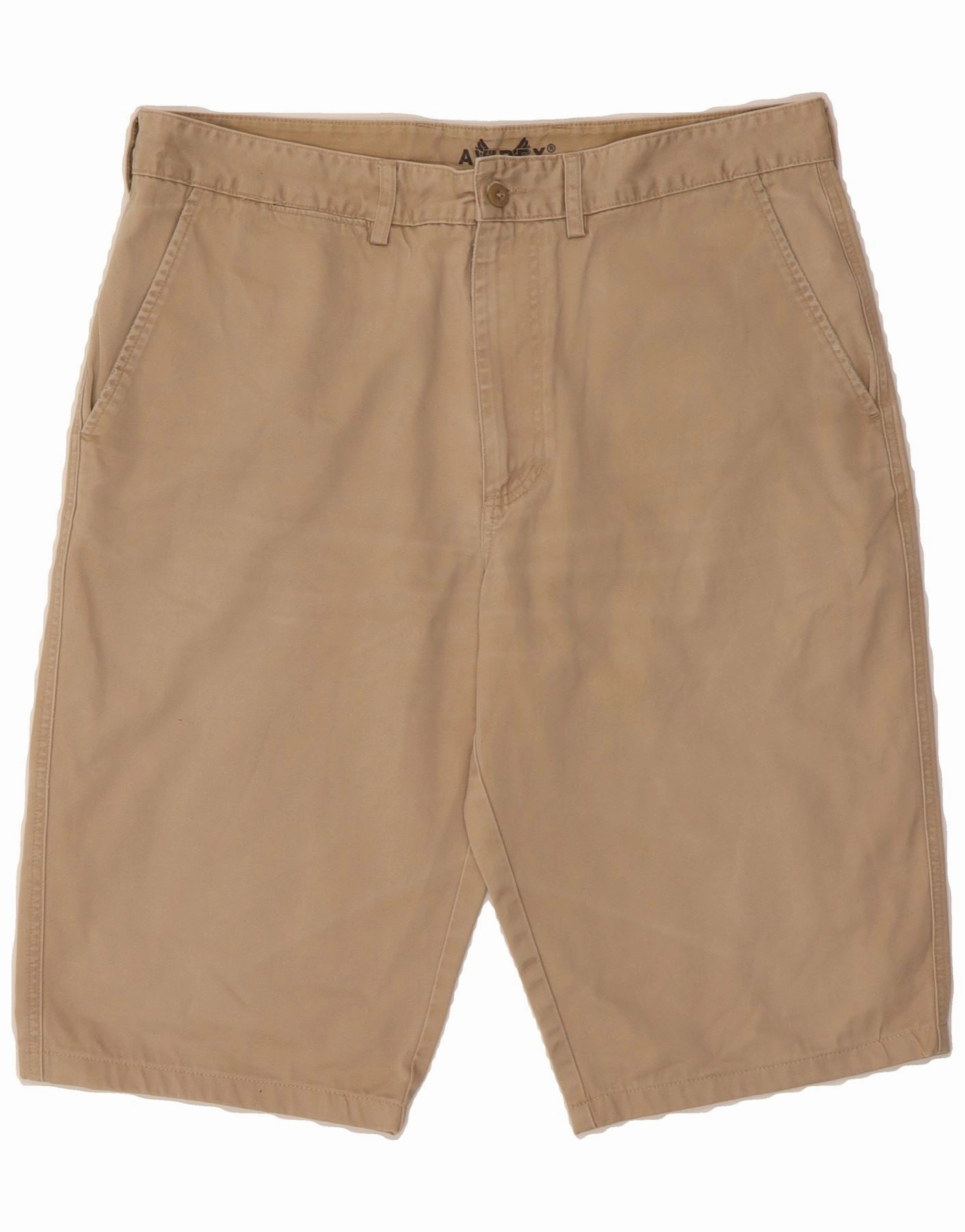 Simple Mood AVIREX Mens Chino Shorts W36 Large Beige Cotton