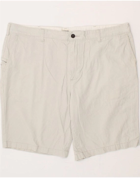DOCKERS Mens Cargo Shorts W40 2XL White Cotton Abrasion Resistant Hem