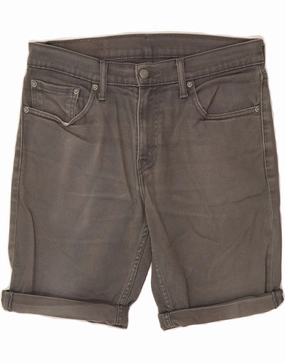 LEVI'S Mens 511 Denim Shorts W32 Medium Grey Cotton multiple pockets vacation look