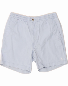 POLO RALPH LAUREN Mens Classic Fit Casual Shorts Small W29  Blue Cotton High-waisted mesh ventilation